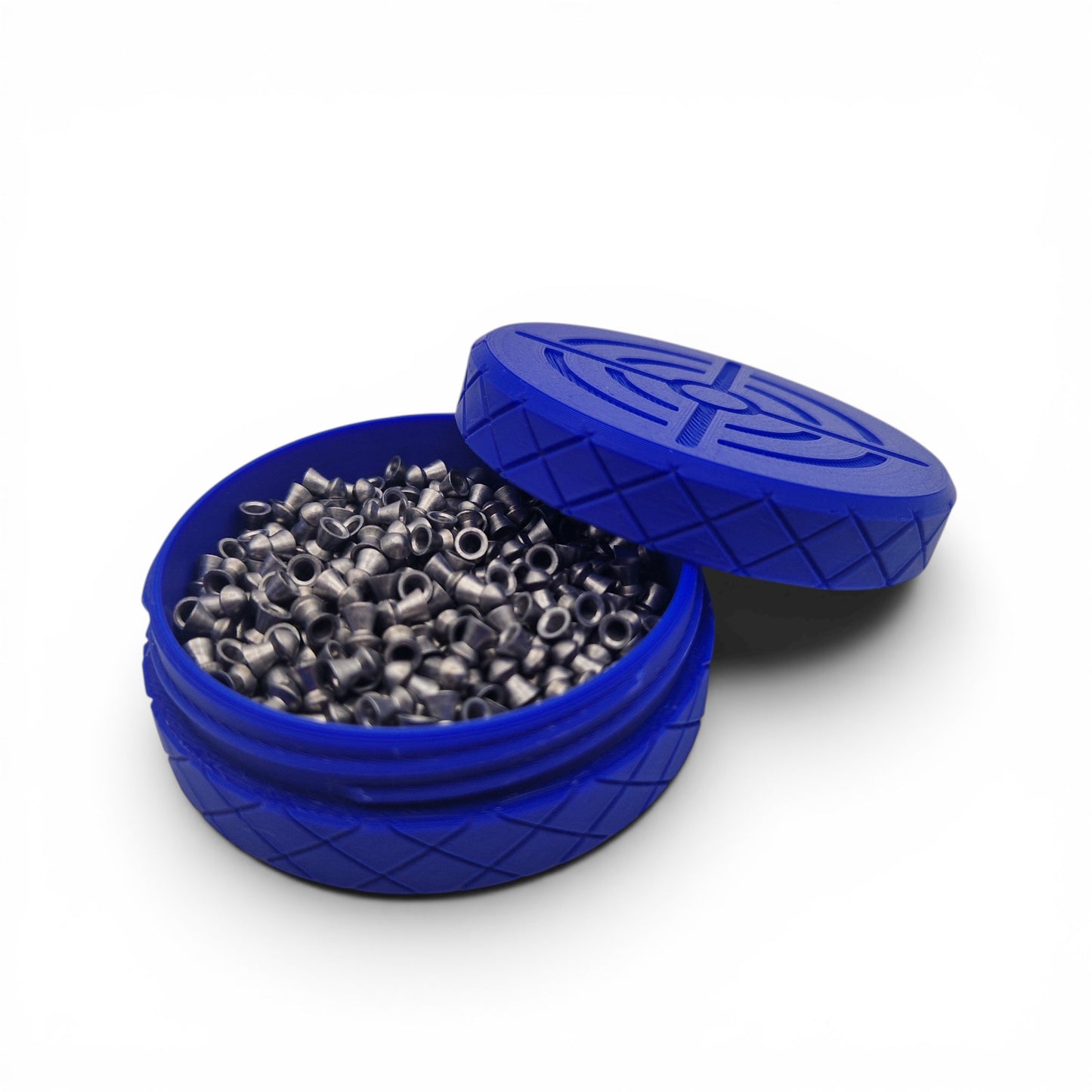 Pellet Storage Pot Screw Top .177 .22 Airgun Ammo Case UK Made Secure