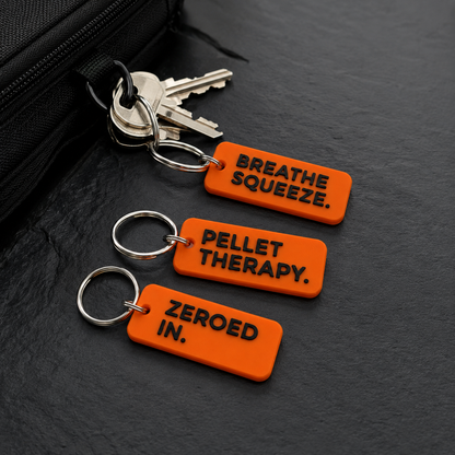 Funny Airgun Keyrings | Pack of 3 | UK Made