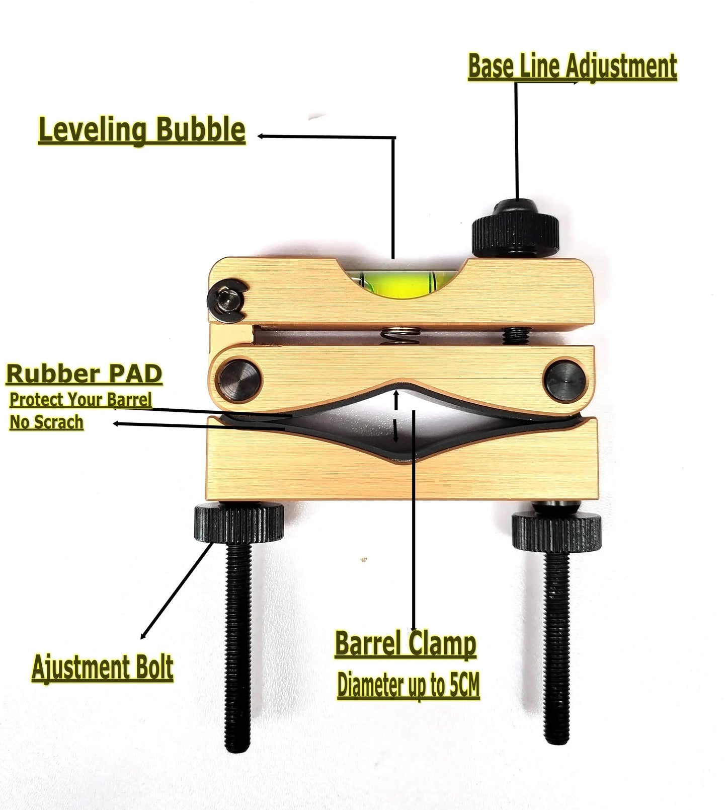 Magnetic Rifle Scope Level Mounting Kit