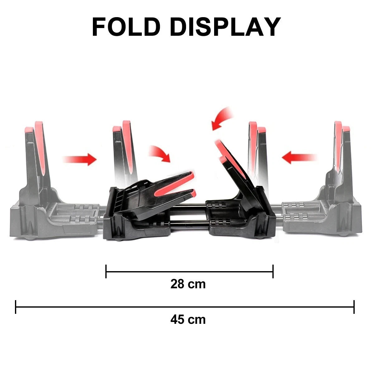 Rifle Bench Gun Rest Compact Cleaning & Maintenance Support Stand